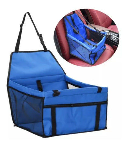 Bolsa De Asiento Transporte De Auto Para Mascota Impermeable