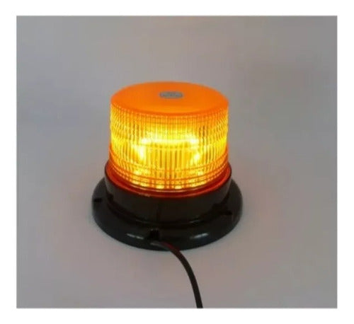 Baliza Luz Ambar Emergencia Led Estroboscopica Autos 12v