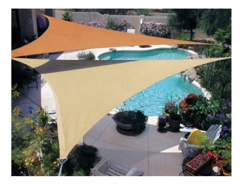 Carpa Vela 3x3x3mts Sombreadora Toldo Triangular Vela