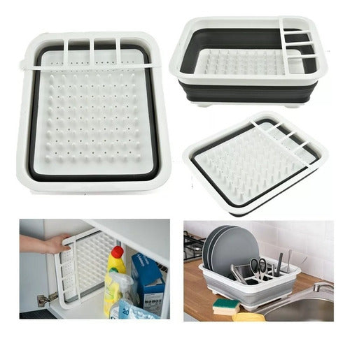 Escurridor Loza Platos Secador Platos Seca Platos Plegable