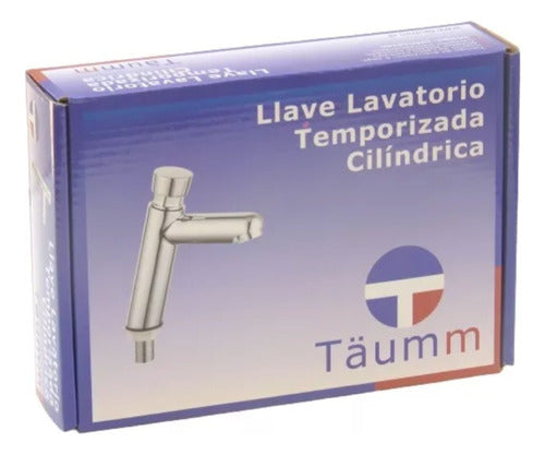 Llave Lavatorio Temporizada Cilíndrica