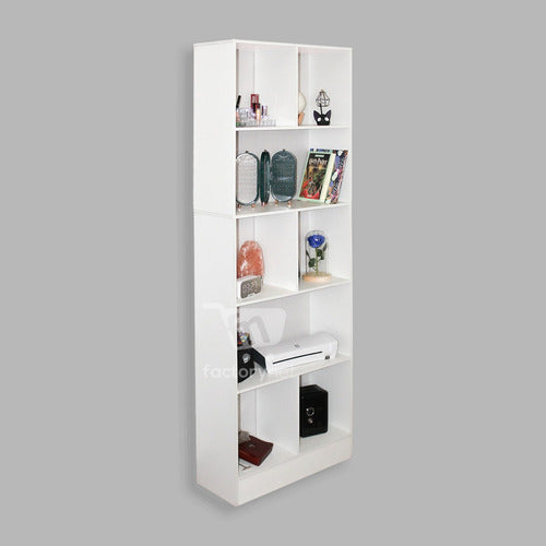 Biblioteca Estante Organizador Multiuso 5 Divisiones Armable