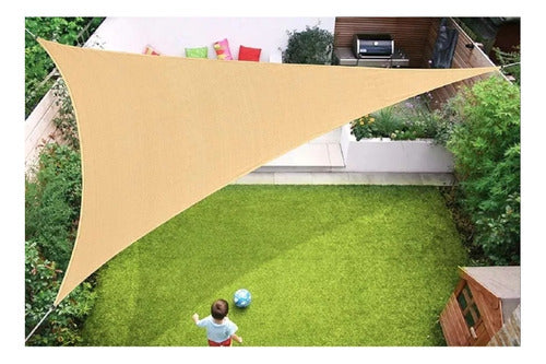 Carpa Vela 3x3x3mts Sombreadora Toldo Triangular Vela