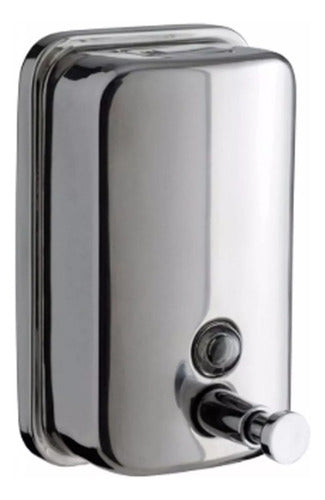 Dispensador Jabón 800 Ml Acero Inoxidable Taumm