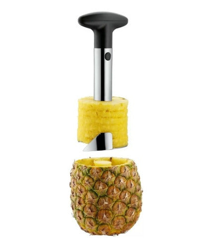 Pelador Rebanador Extractor  Piña Acero Inoxidable
