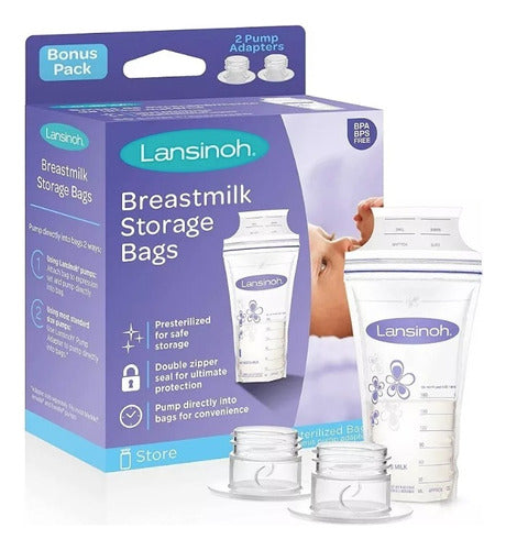 Bolsa Almacenamiento 50un+adaptador 20462