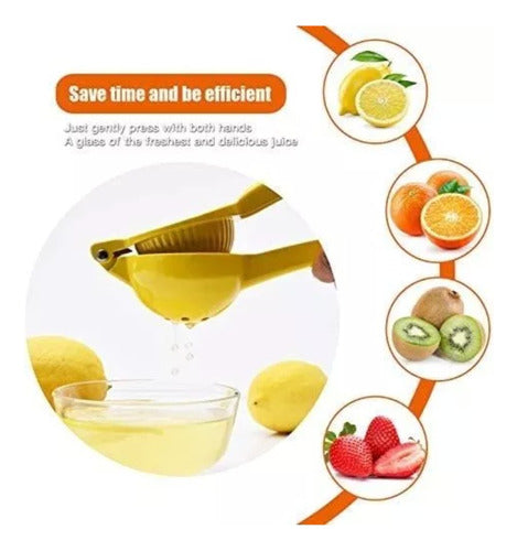 Exprimidor Manual De Limon Prensa Para Citricos Color