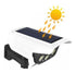 Camara De Seguridad Solar Falsa Cctv Sensor De Luz Led