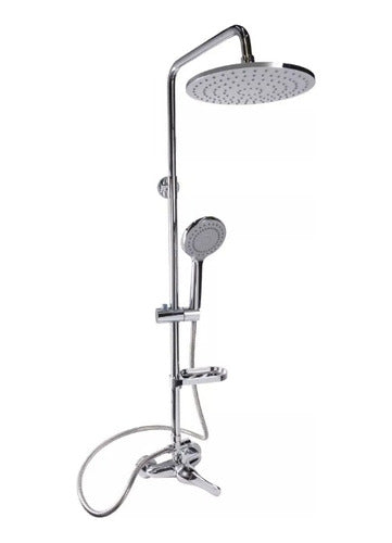 Columna Ducha Circular Con Monomando Ducha