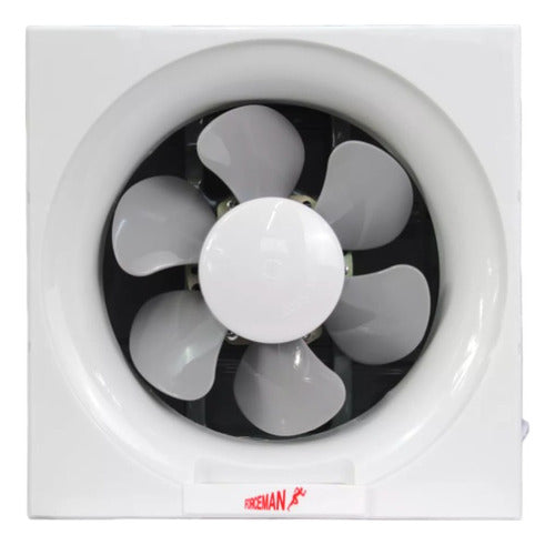 Extractor De Aire 10 Pulgadas Cuadrado Pared Certificado