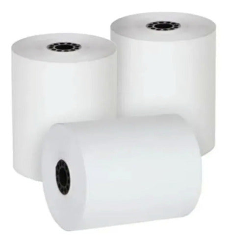 Set 10 Rollos Papel Térmico 80mm X 80 Metros Pos Boleta Sii