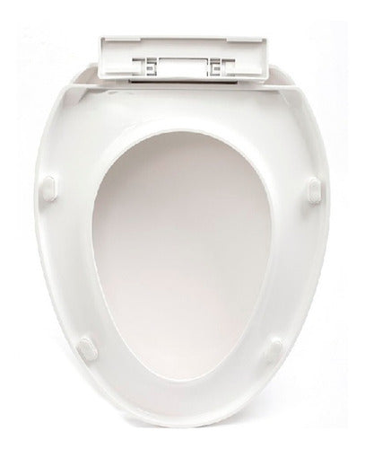 Asiento Y Tapa Wc De Cierre Lento Blanca Modern