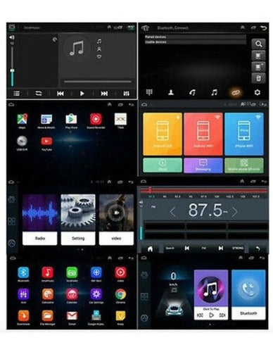 Radio Android 9.0 Pulgadas / Gps / Wifi / Pantalla Touch