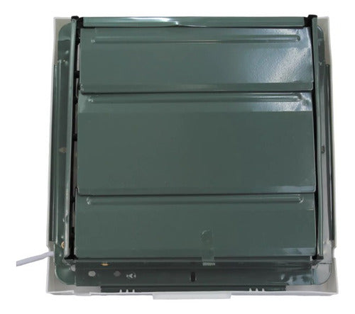 Extractor De Aire 10 Pulgadas Cuadrado Pared Certificado