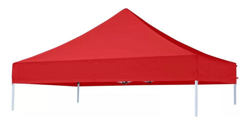 Techo Lona Carpa Rojo Techo Para Toldo Plegable 3x3 Rojo
