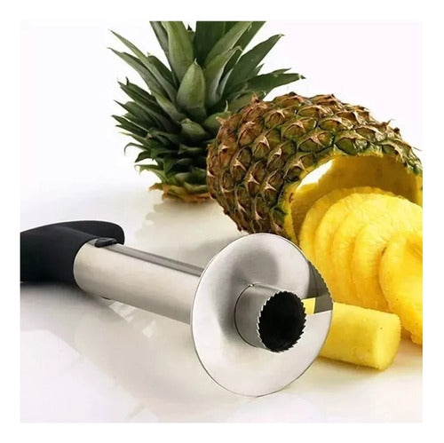 Pelador Rebanador Extractor  Piña Acero Inoxidable