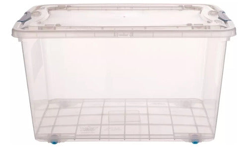 Caja Organizadora Con Ruedas 28 Lts.