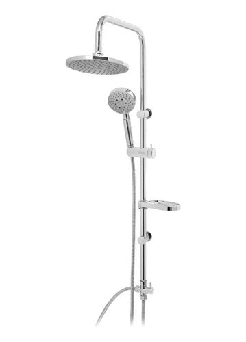 Columna Ducha Circular Con Monomando Ducha