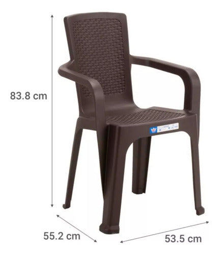Silla Manu Terraza Con Brazo