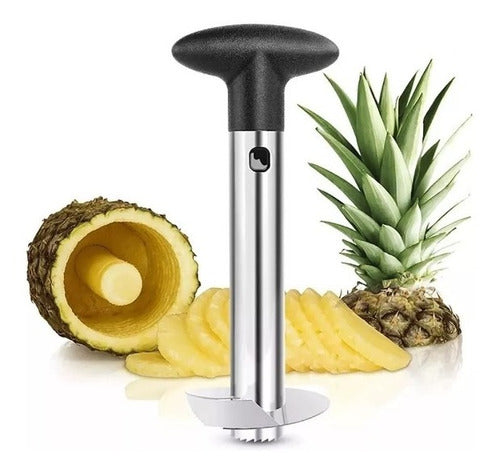 Pelador Rebanador Extractor  Piña Acero Inoxidable