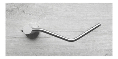 Toallero Baño Barra Mano 23 Cm Acero Inoxidable