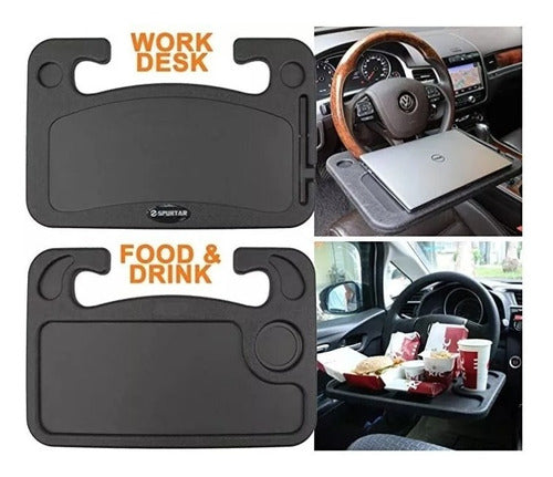 Bandeja Para Volante De Auto Escritorio Multifuncional