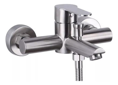 Llave Monomando Tinaducha Modern Inox Taumm