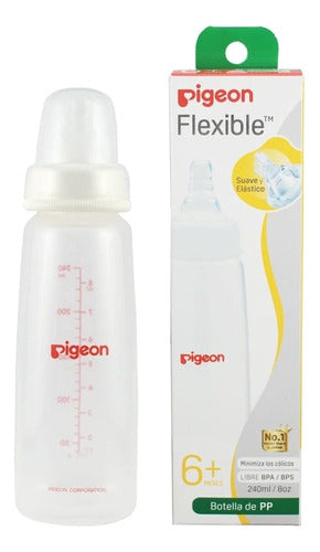 Mamadera Pigeon Flexible 6m+, 240ml