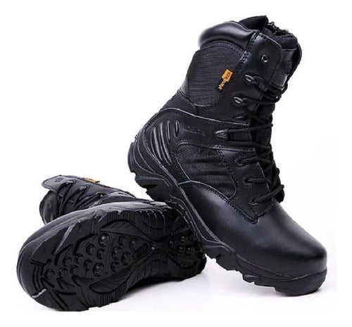 Botas Tacticas Militares Delta Caña Alta