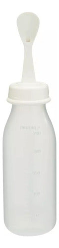 Mamadera Con Cuchara Pigeon 240ml 6m+