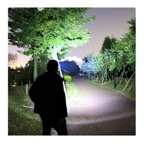 Linterna Frontal 5 Led Impermeable Recargable Por Usb Luz
