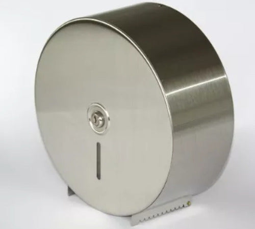 Dispensador Papel Higiénico Inoxidable Con Llave Taumm