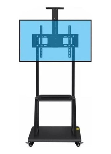 Soporte Tv De Pie 32 A 75 Con Rueda Pantalla Plana  Led Lcd