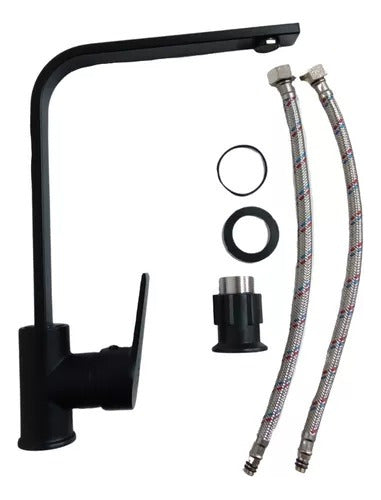 Llave Monomando Lavaplatos Vertical Notte