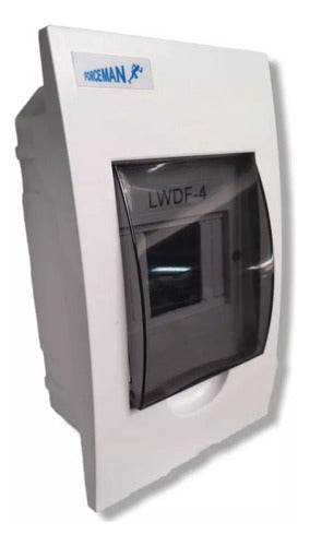 Tablero 4 Modulos Embutido
