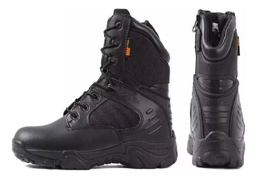 Botas Tacticas Militares Delta Caña Alta