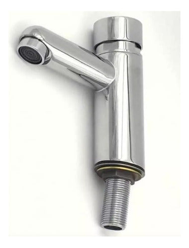 Llave Lavatorio Temporizada Cilíndrica