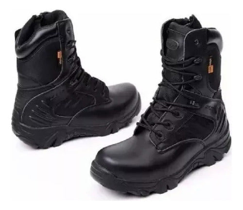 Botas Tacticas Militares Delta Caña Alta