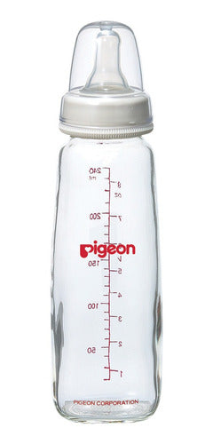 Mamadera De Vidrio 240ml Pigeon Flexible