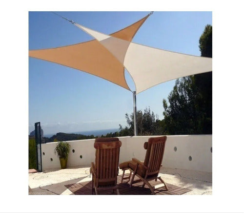 Toldo Vela Sombra 5mx5m Toldos Vela Malla Sombra Triangular