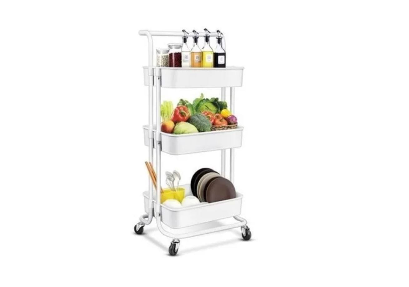 Carrito Organizador Con Ruedas Multiuso