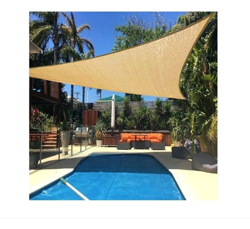 Toldo Vela Sombra 5mx5m Toldos Vela Malla Sombra Triangular