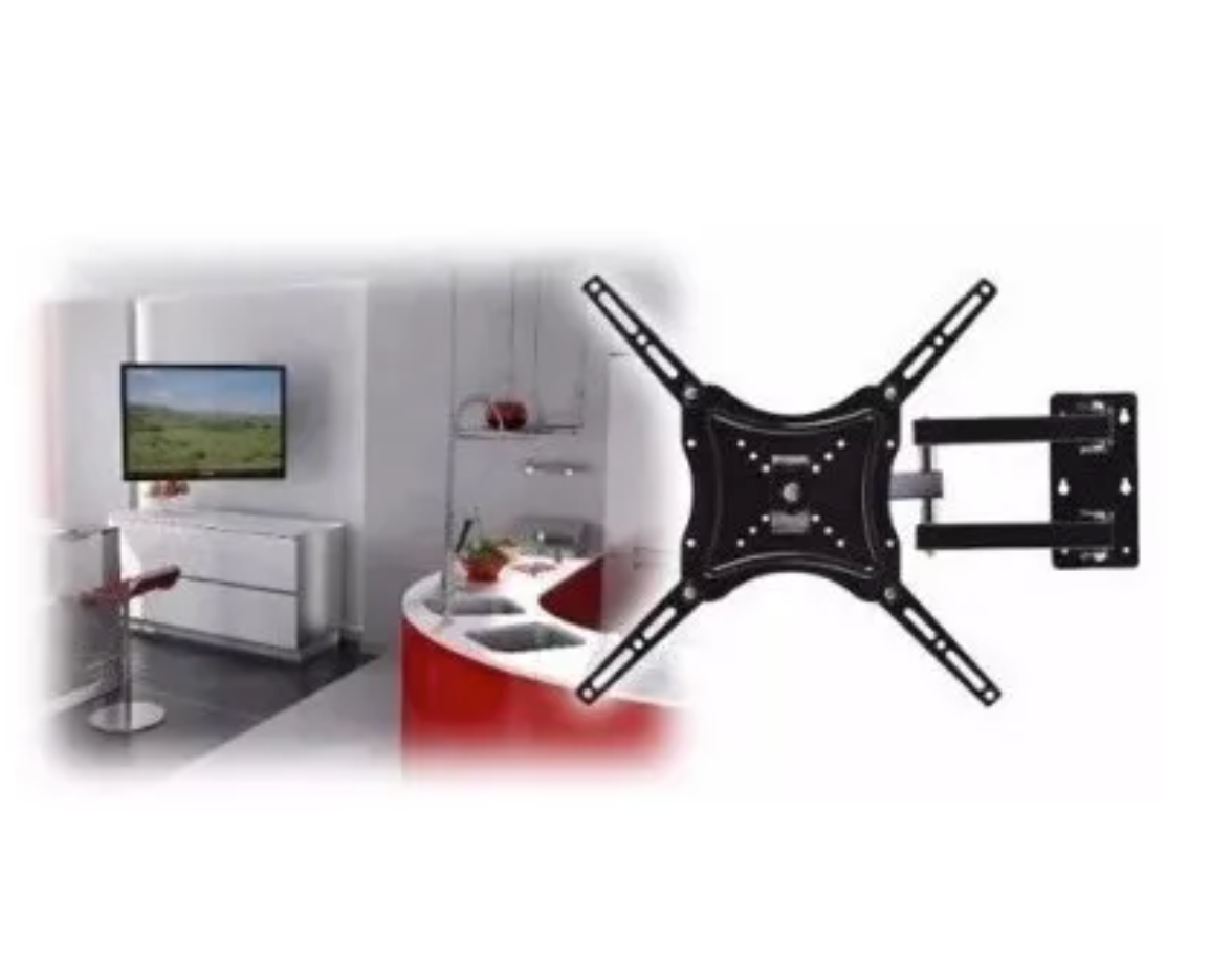 Soporte Televisor Tv Con Brazo 14-55 Pulgadas