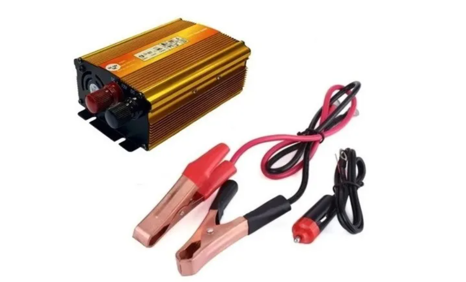 Inversor De Voltaje 500w Dc12v A Ac220v Onda Modificada