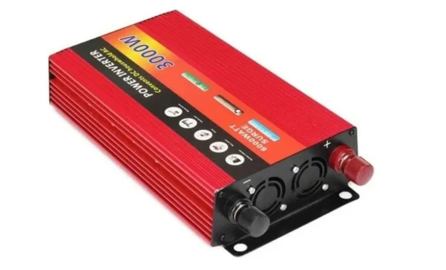 Inversor De Voltaje 3000w Dc12v A Ac220v Onda Modificada