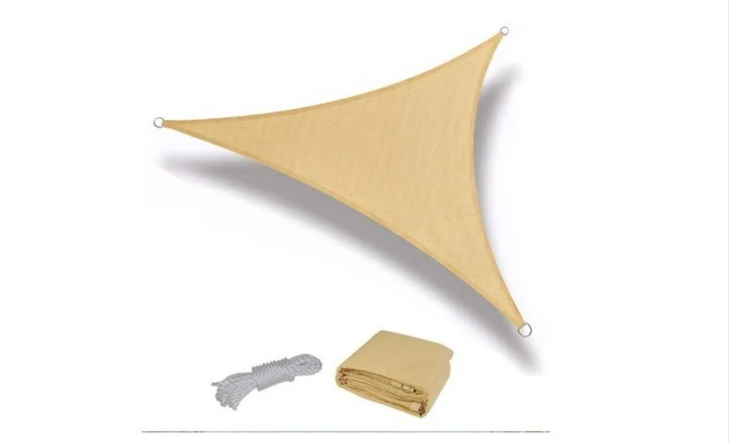 Toldo Vela Sombra Triangular Exterior Carpa