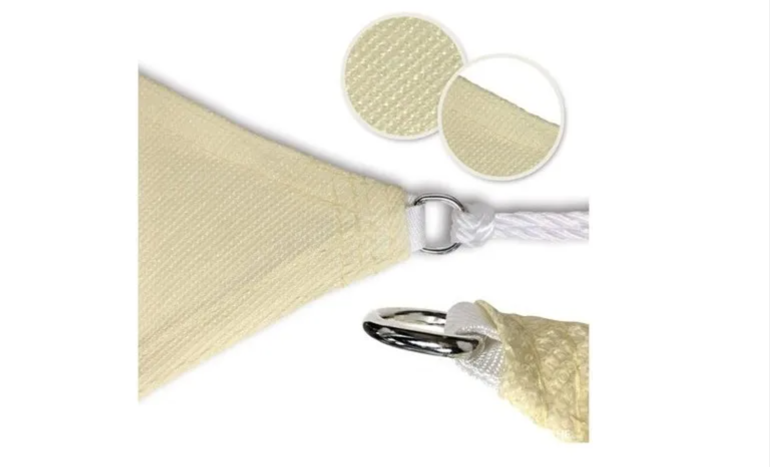 Toldo Vela Sombra Triangular Exterior Carpa