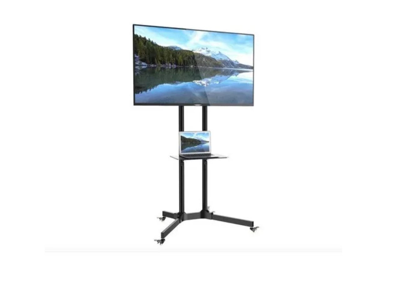 Soporte Tv De Pie Con Ruedas Pantalla Plana  Led Lcd -32 -65
