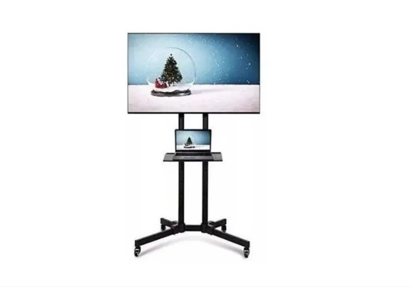 Soporte Tv De Pie Con Ruedas Pantalla Plana  Led Lcd -32 -65