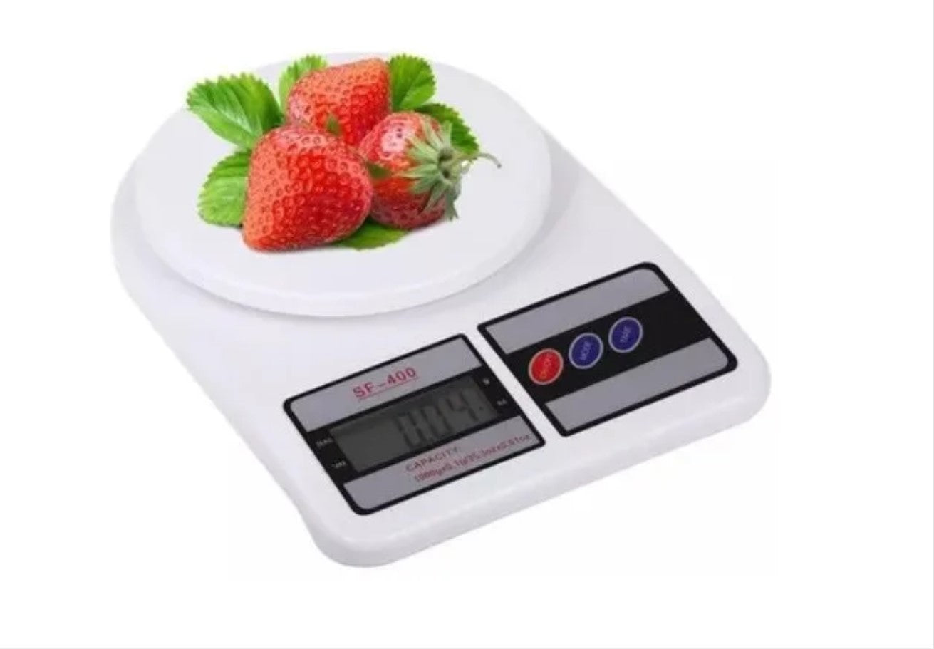 Balanza Pesa Digital Para Cocina Comercio 0 A 7kg + Garantia